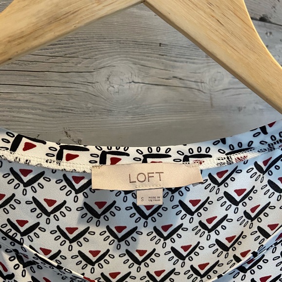 Loft Ruffled Crossback Shirt - Picture 7 of 7